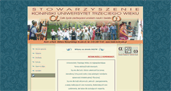 Desktop Screenshot of 3wiek.konin.edu.pl